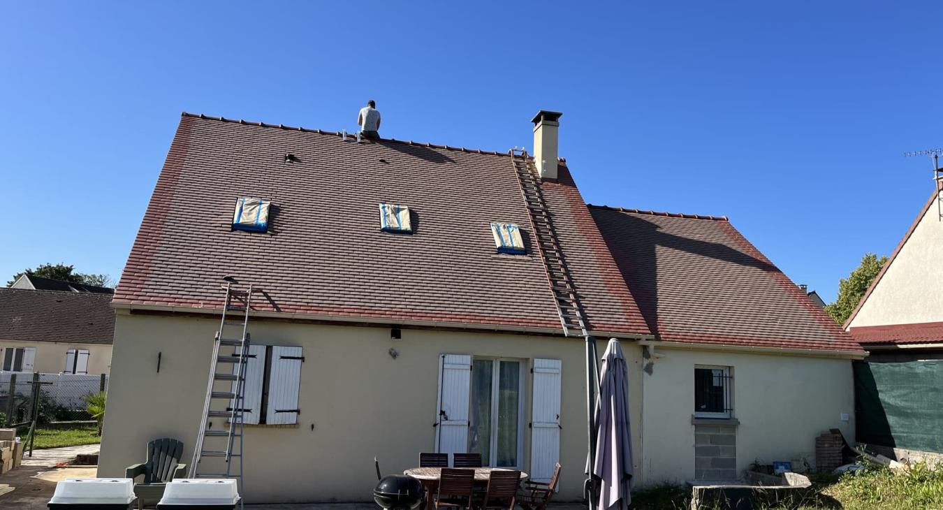 Nettoyage de toiture & Traitement hydrofuge coloré